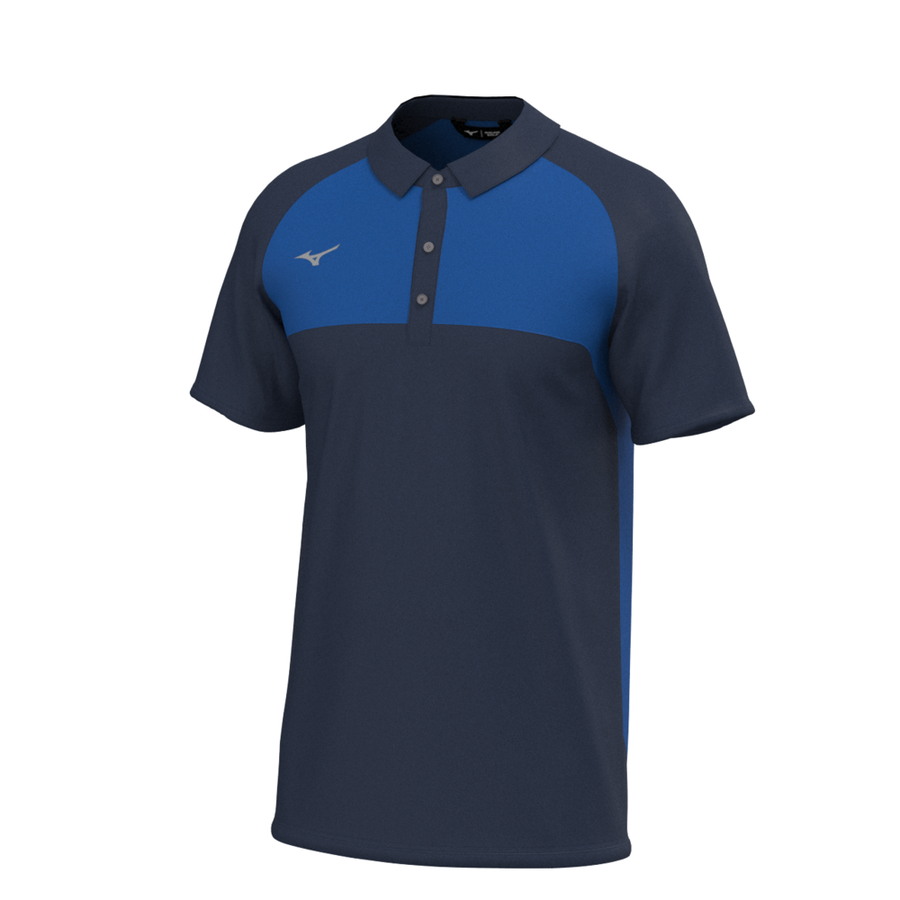 Mizuno Mizuno Contrast Polo Navy